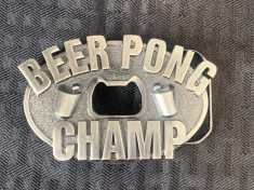 Pong Belt Holds Up Your Pants, Wards Off Romance