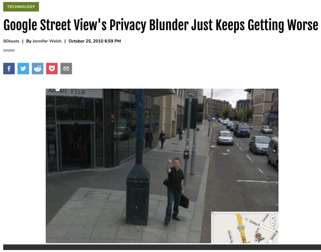 SAS Attacks Google For StreetView Blunder