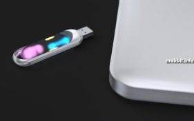 Glowing USB Stick Changes Color According to Contents