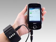 USB Powered Wrist Band Battery brings a whole new meaning to power on the go.