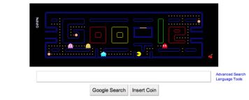 Pac-Man Comes to Google