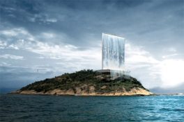 Solar Waterfall Planned For the 2016 Olympics