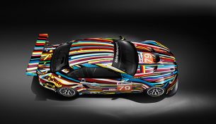 Race Cars and Explosions Inspire Design of This BMW Art Car