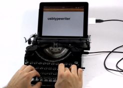 Because Your WPM is Entirely Too High: Enter the USB Typewriter