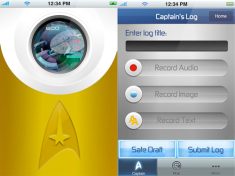 iPhone Captain’s Log App, Stardate July 30 2010