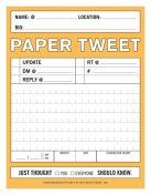 Paper Tweets, Handly Like A Paper Calculator