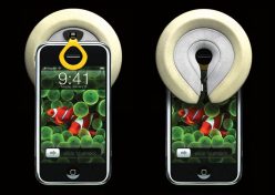 Giant Cushion Protects Your Delicate Ears From Your iPhone
