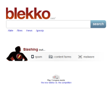 Blekko Introduces Slashtags for Better Search Results