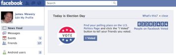 A New Reason to Vote: Facebook Says So!