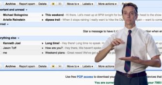 Gmail Motion: Because We Didn’t Evolve To Sit at a Keyboard and Type