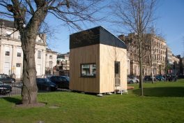 This future eco-friendly home is deadly, cramped, symmetrical, and awesome!