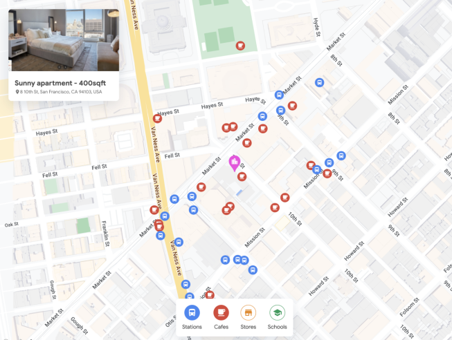 Google Places Page Real Estate