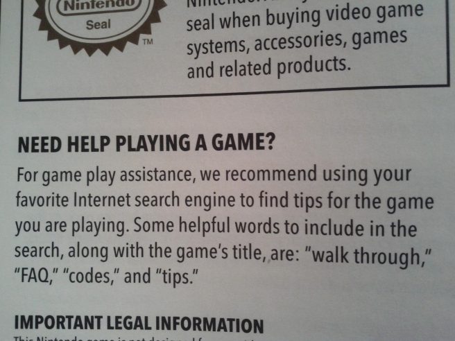 Nintendo Giving Up