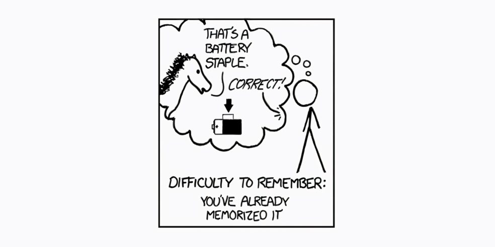 xkcd passwords