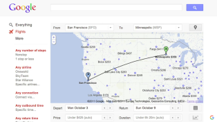 With Google Flights, they continue to spread into… everything