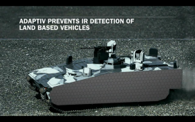 Military testing infrared cloaking device