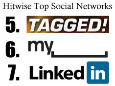 Tagged.com moves ahead of MySpace in visits, LinkedIn soon to follow