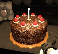 This cake is not a lie