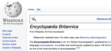 How Wikipedia is redefining research and killing off iconic encylopedias