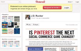 Despite mainstream growth, 80% of Pinterest users are women