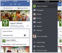Facebook pages app review