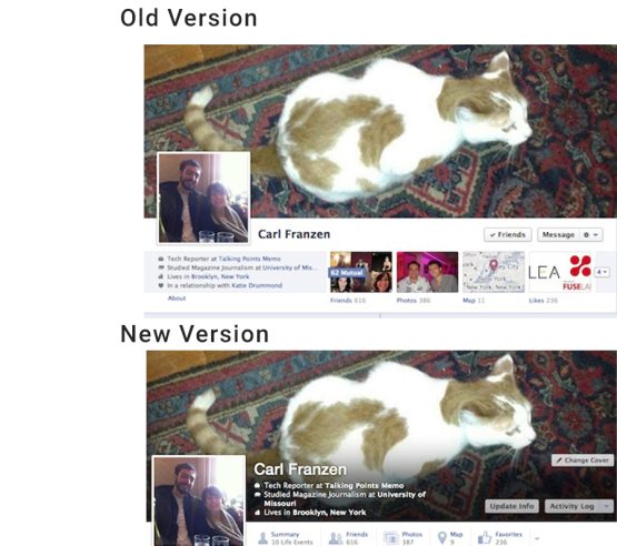 Facebook Timeline Changes