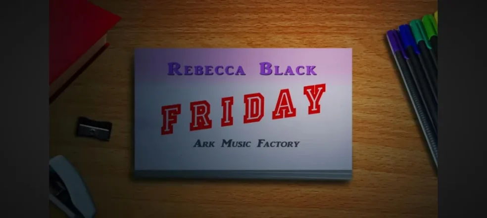 Rebecca Black Friday