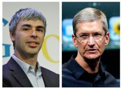 Clash of the titans: Google and Apple CEOs talking behind the scenes ahead of public battle