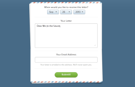 E-mail you in the future