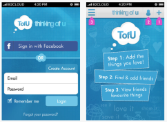 Get the gifts you want with the TofU App