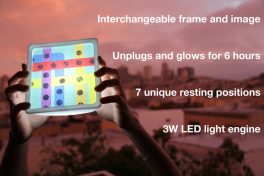 An LED light designed to illuminate your photos