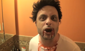 Fast food Zombie prank