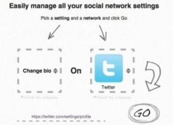 Manage settings on your social networks from one platform