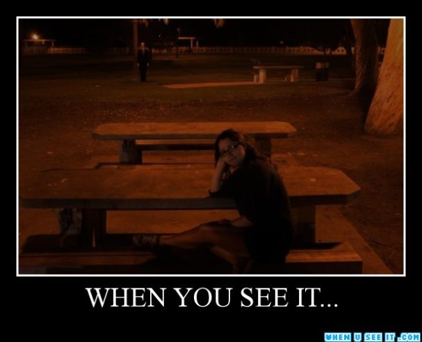 The scariest photobomb