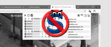 Protect your privacy with NoScript Firefox plugin