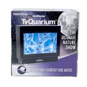 A TV-styled ant aquarium