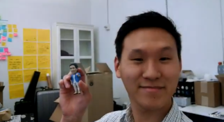 Adorkable foldable 3D printable avatars