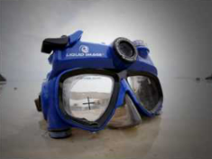 Diving mask snorkel with built in camera