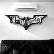 Have your DVD’s rise with the Dark Knight bookshelves