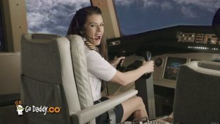GoDaddy’s first Super Bowl ad is a little less sexist than usual. A little.