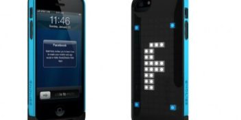 LED iPhone case lights up to notifications