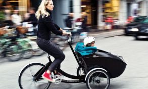 The trioBike mono: One of the lightest cargo bikes in the world
