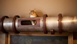 The most remarkable transit system for cats