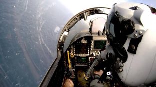 Watch 12 incredible minutes of footage from the cockpit of an F/A-18