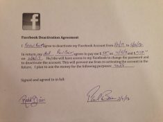 14-year-old gets father to pay her $200 to take 6-month break from Facebook