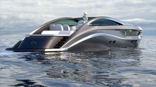 Xhibitionist brings an art-nouveau future to yacht technology and design