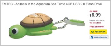 A decade made a huge difference in flash drive memory pricing