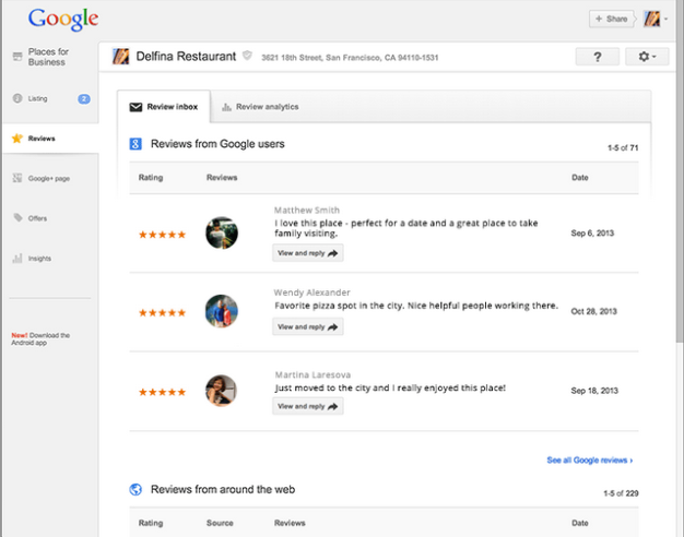 Google Reviews