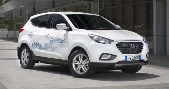 Hyundai mass produces fuel-cell vehicles
