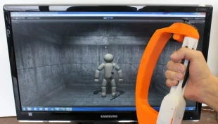 Feel your virtual scimitar twist in your hands with Reactive Grip controller